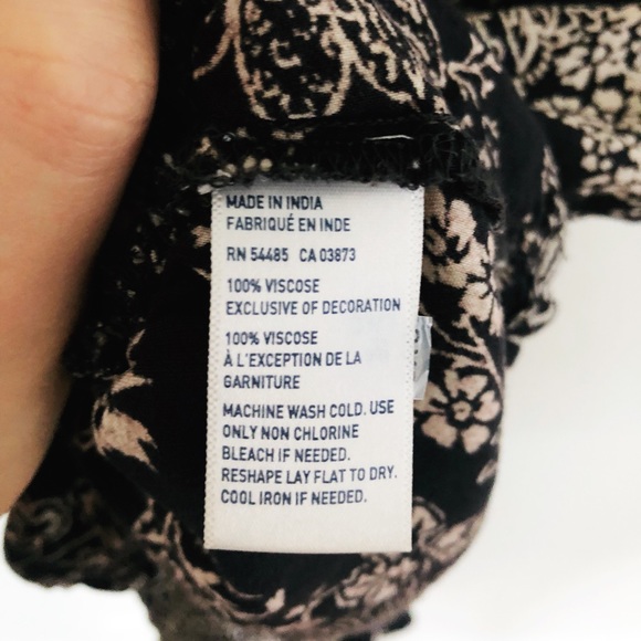 AEO Floral Ruffle Tank - Picture 5 of 5